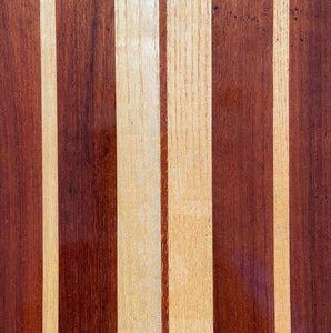 Uber cool vintage wooden mono water ski. It has a wonderful warm tone to the two tone wood. We have removed the old rubber footholds and given it a polish so that it can be seen in its full glory when mounted on the wall - SHOP NOW - www.intovintage.co.uk