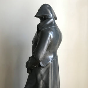 A large plaster figurine of the mighty Napoleon Bonaparte by Austin Productions Inc. Great original colour, and good size - SHOP NOW - www.intovintage.co.uk