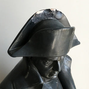 A large plaster figurine of the mighty Napoleon Bonaparte by Austin Productions Inc. Great original colour, and good size - SHOP NOW - www.intovintage.co.uk