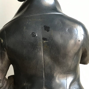 A large plaster figurine of the mighty Napoleon Bonaparte by Austin Productions Inc. Great original colour, and good size - SHOP NOW - www.intovintage.co.uk