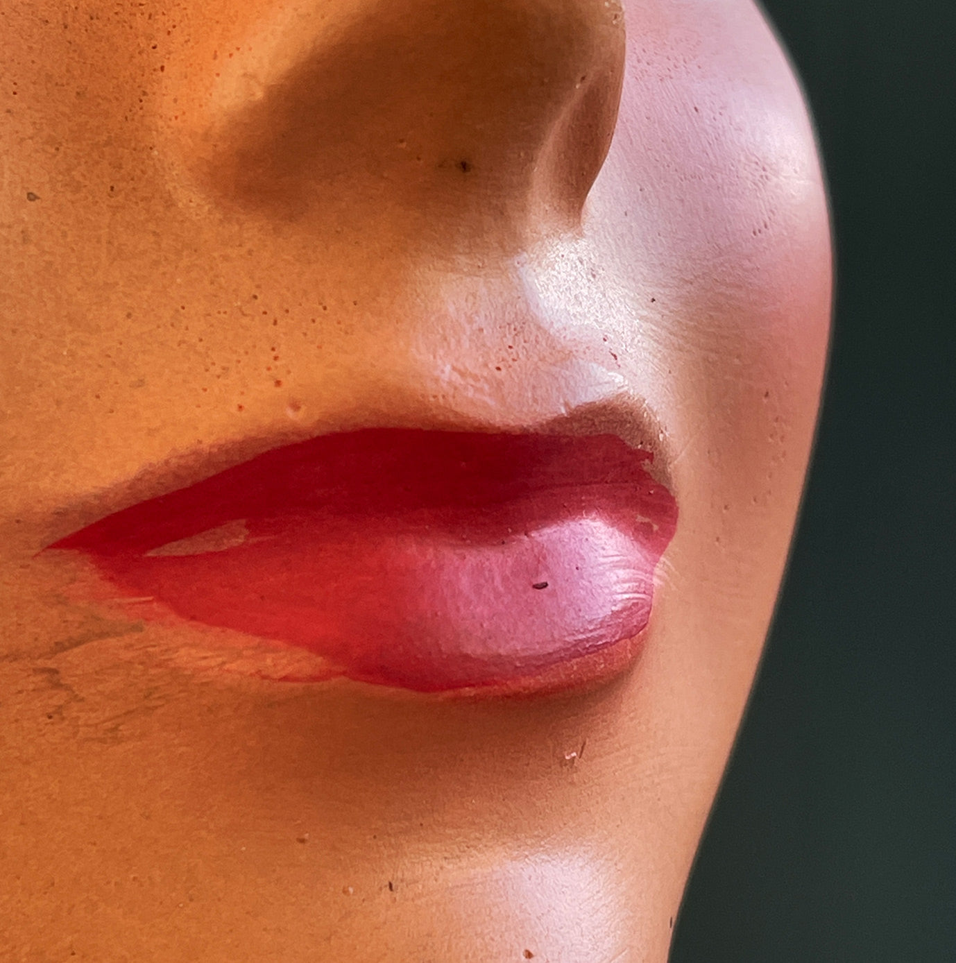 A Mid Century vintage French Nude Bust in hand painted Plaster, Stamped “Champs-Élysées”, By Siegel of Paris. These wonderful ladies were commissioned for French Commercial Advertising, modelling Hats, Jewellery and lingerie in Parisian department stores of the period - SHOP NOW - www.intovintage.co.uk