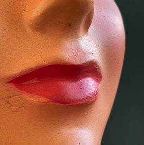 A Mid Century vintage French Nude Bust in hand painted Plaster, Stamped “Champs-Élysées”, By Siegel of Paris. These wonderful ladies were commissioned for French Commercial Advertising, modelling Hats, Jewellery and lingerie in Parisian department stores of the period - SHOP NOW - www.intovintage.co.uk