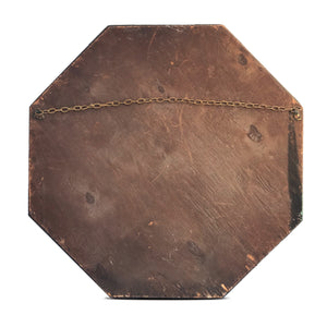 Arts & Crafts Octagonal Copper Mirror. Find this and other Beautiful Vintage items for you home at Intovintage.co.uk.