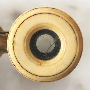 Nice little pair of Vintage Bone and Brass Opera Glasses - SHOP NOW - www.intovintage.co.uk