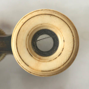 Nice little pair of Vintage Bone and Brass Opera Glasses - SHOP NOW - www.intovintage.co.uk