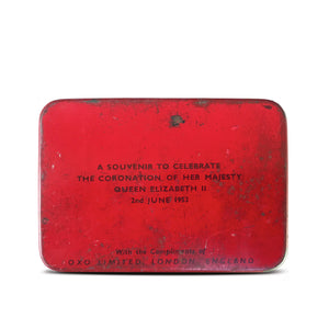 Vintage OXO Coronation Tin