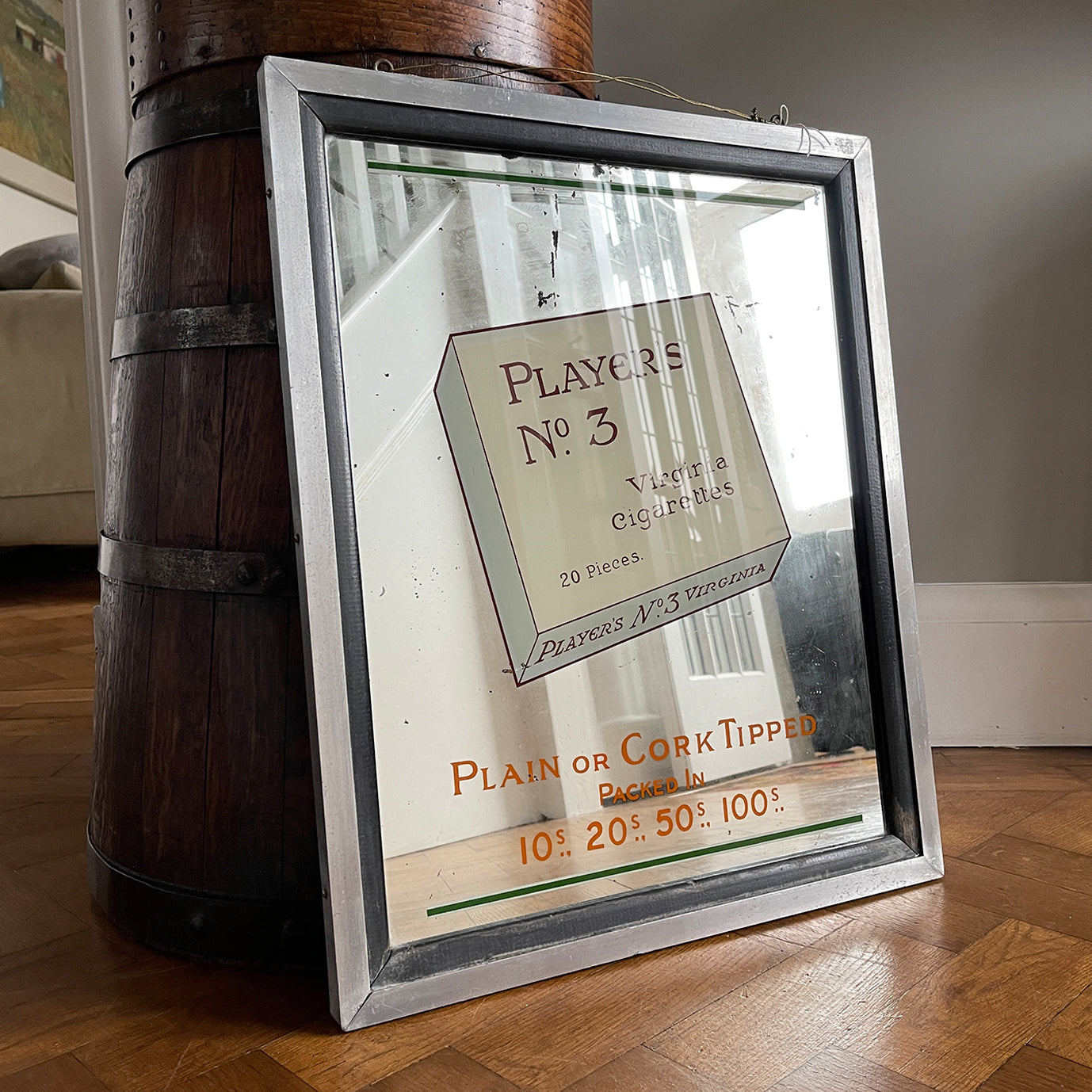 A Player's Advertising Mirror