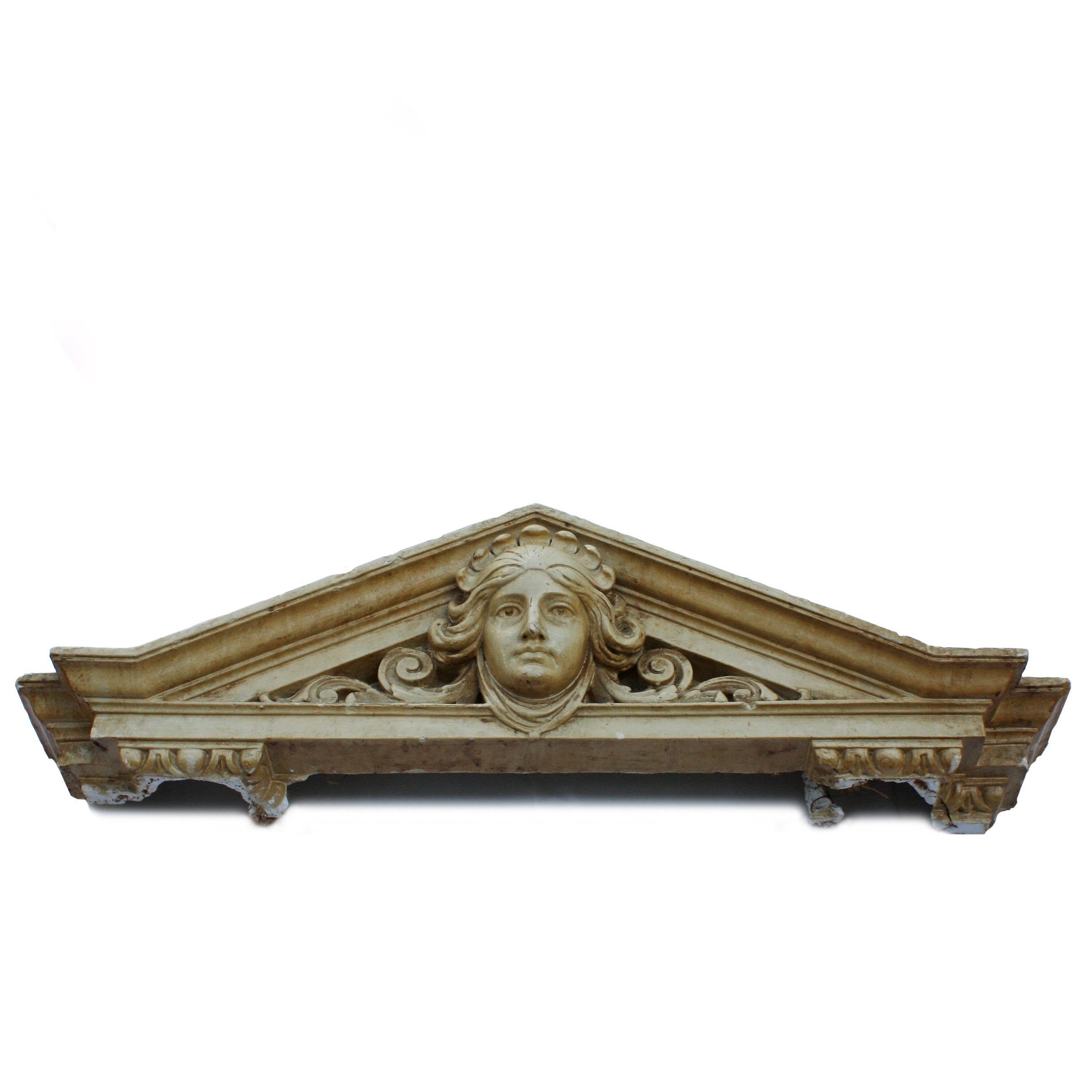 Classical Plaster Door Plinth