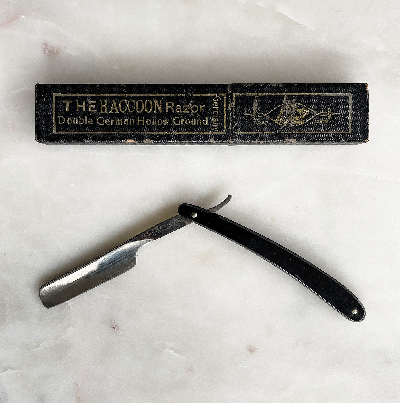 A Vintage Cut Throat Razor by Mab - IntoVintage.co.uk – Intovintage.co.uk