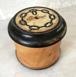Large wooden Victorian string dispenser by J & P Coats, that would have held one mile of six cord string! A wonderful decorative piece of historic advertising - SHOP NOW - www.intovintage.co.uk