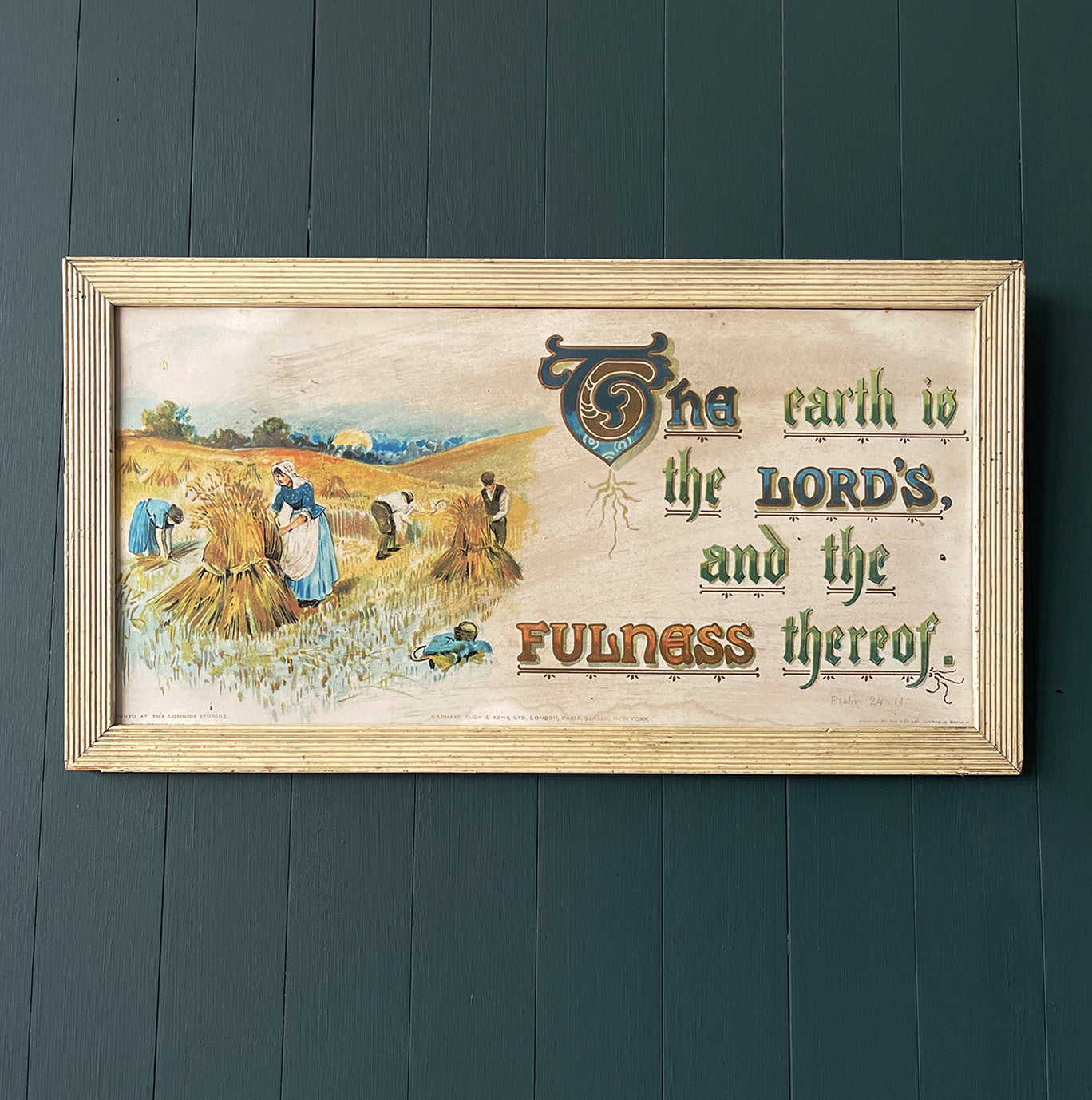 Vintage Religious Wall Hanging