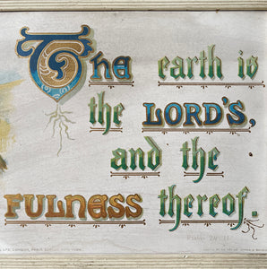 Vintage Religious Wall Hanging