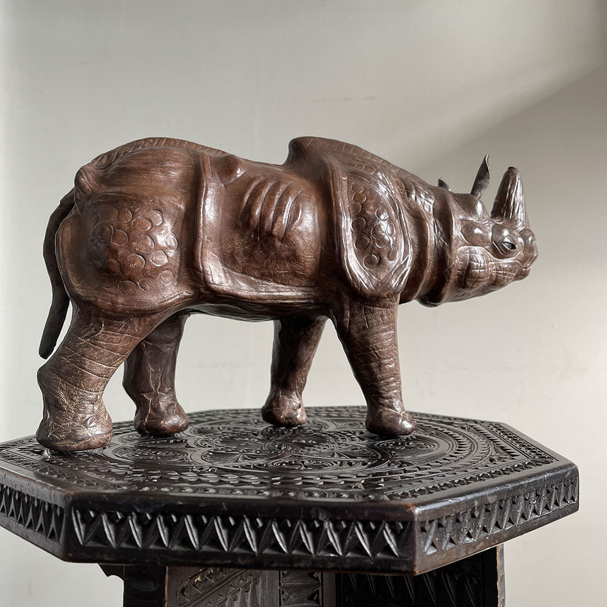 A superb, Vintage Liberty Leather Rhino in fantastic original condition. A fine specimen if ever we saw one! - SHOP NOW - www.intovintage.co.uk