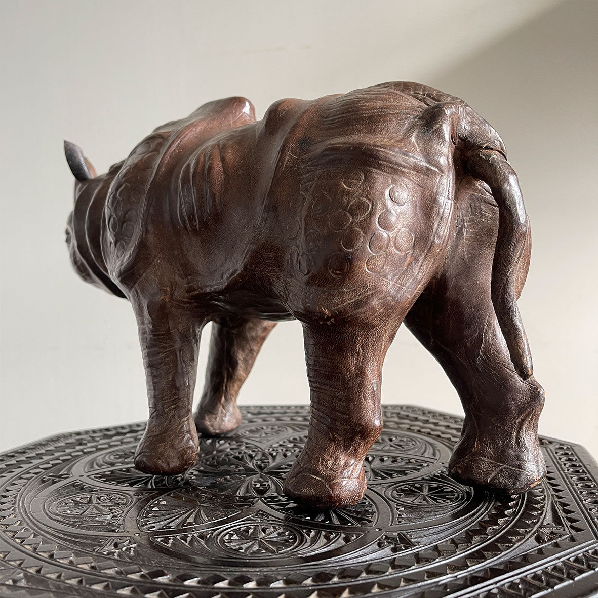 A superb, Vintage Liberty Leather Rhino in fantastic original condition. A fine specimen if ever we saw one! - SHOP NOW - www.intovintage.co.uk