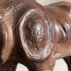 A superb, Vintage Liberty Leather Rhino in fantastic original condition. A fine specimen if ever we saw one! - SHOP NOW - www.intovintage.co.uk