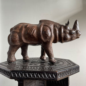 A superb, Vintage Liberty Leather Rhino in fantastic original condition. A fine specimen if ever we saw one! - SHOP NOW - www.intovintage.co.uk