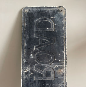 A vintage Alfred Road Sign with a nice bit of tagging artfully positioned in the middle space! Great if you are called Alfred! SHOP NOW - www.intovintage.co.uk