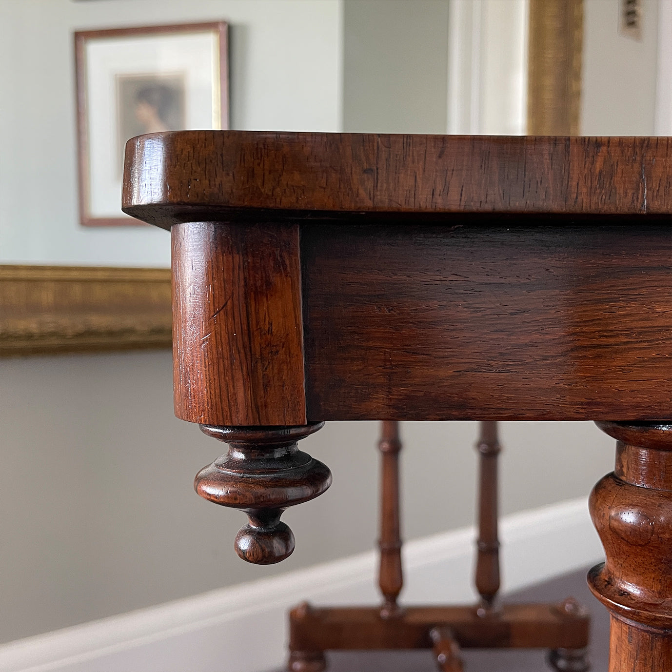 A Fine Victorian Rosewood Side Table