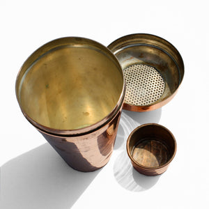Vintage Copper Cocktail Shaker