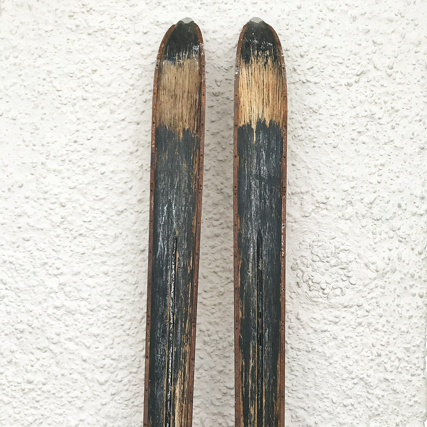 Good looking pair of Vintage Wooden Skis by ESS - SHOP NOW - www.intovintage.co.uk