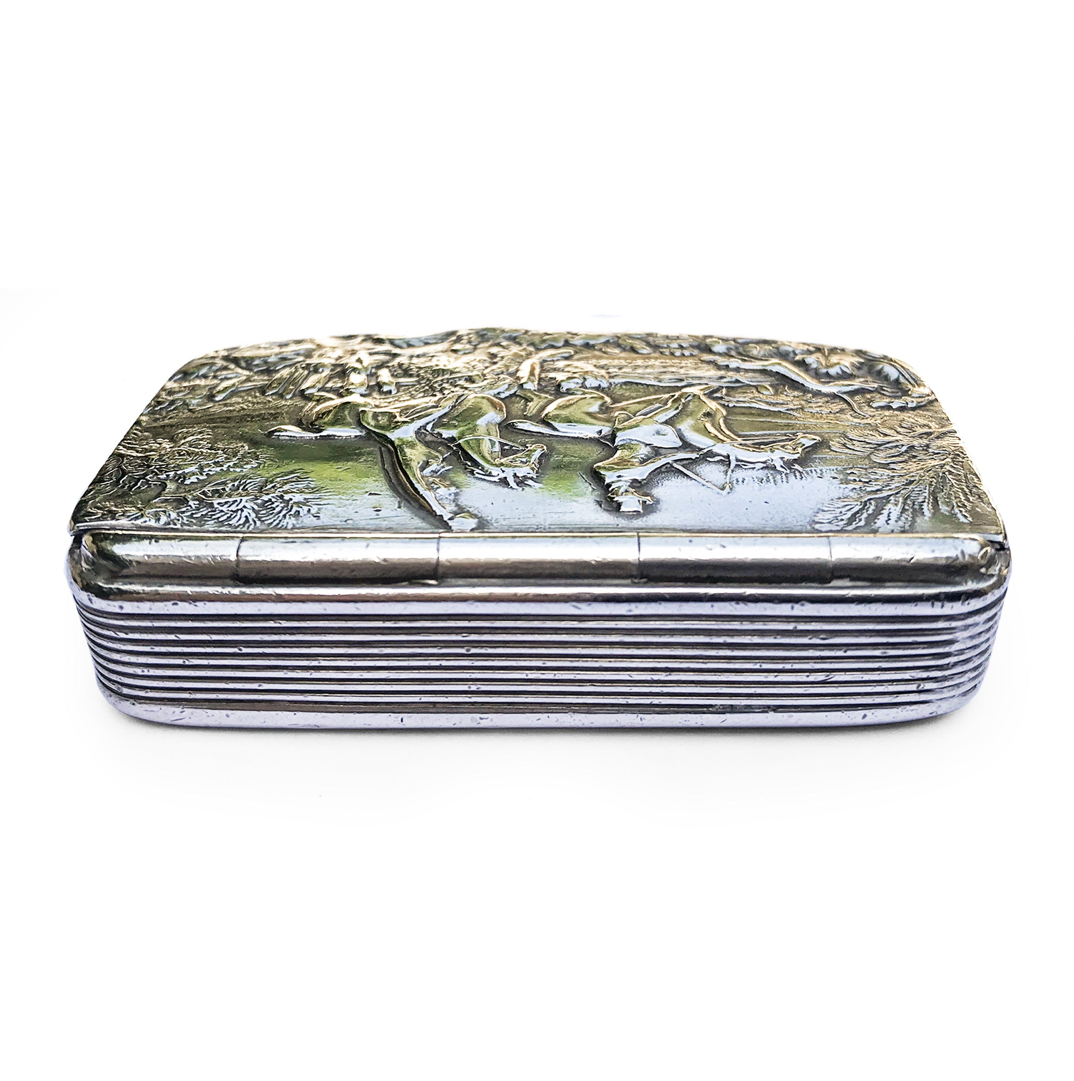 Pewter Snuff Box by Fribourg & Treyer