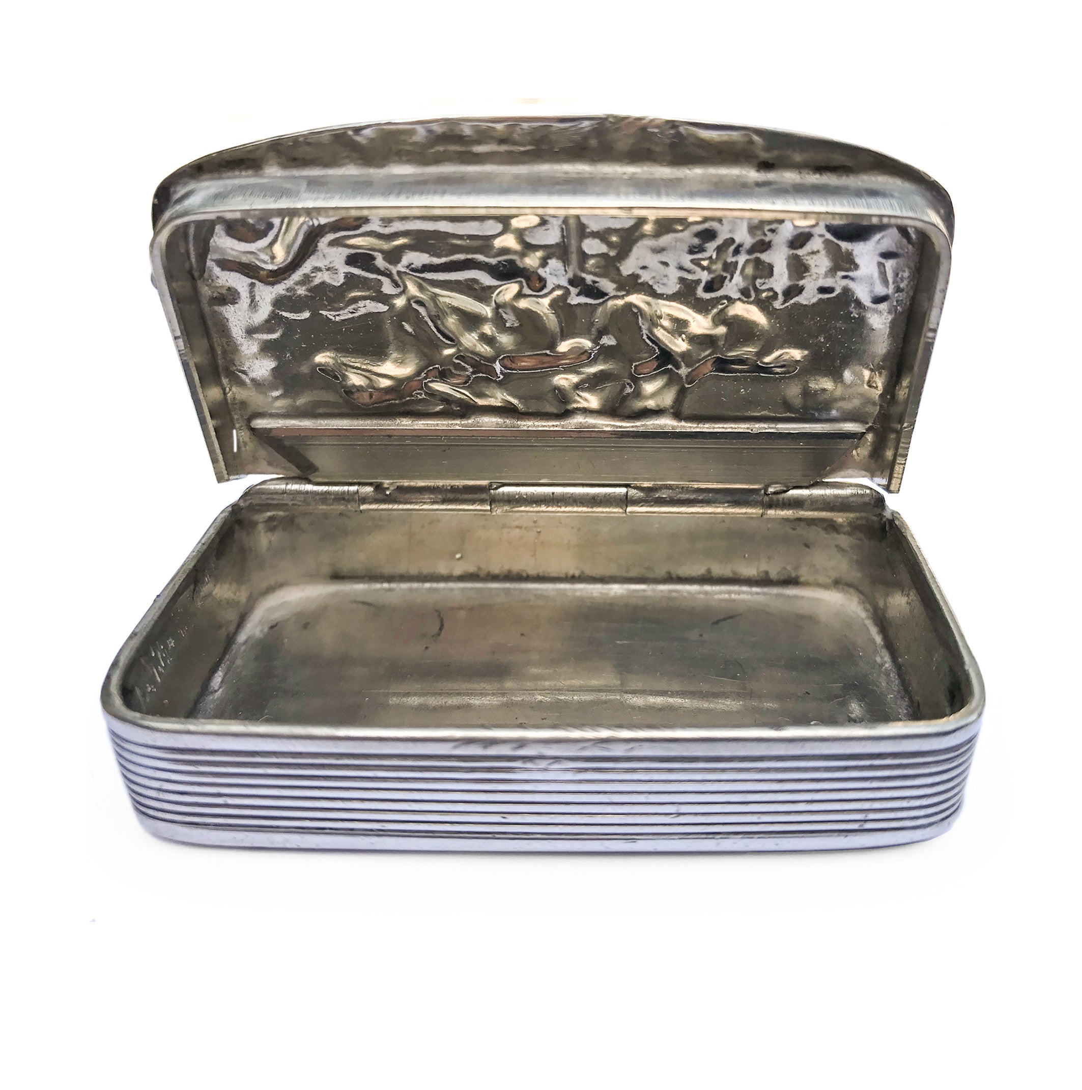 Pewter Snuff Box by Fribourg & Treyer