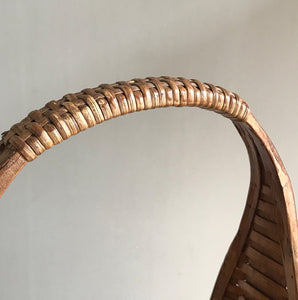 A good looking and practical tall Spanish Bread Basket. This basket would have originally have been used for long sticks of bread and would still serve that purpose well today. Or, you could always use it as an umbrella holder! - SHOP NOW -www.intovintage.co.uk