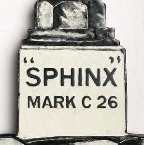 A Sphinx Enamel Sign