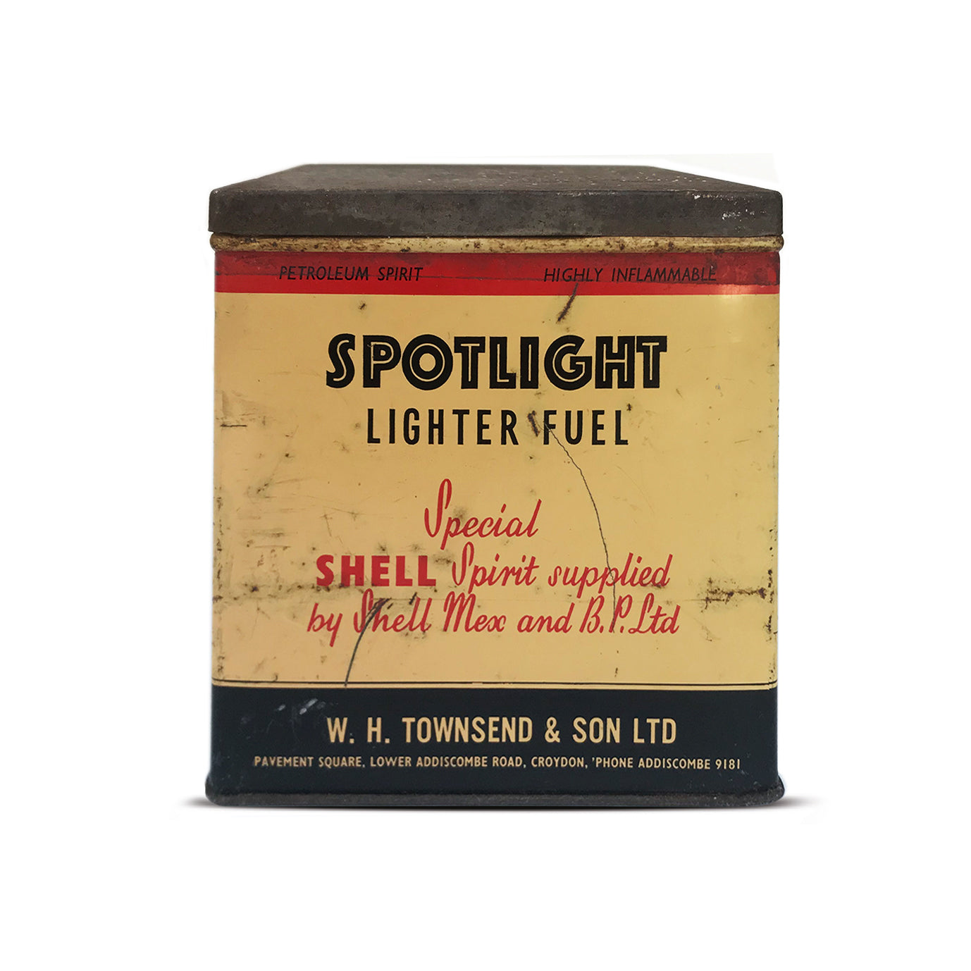 Vintage Spotlight Tin. Find this and other Vintage Tins & Toys for sale at Intovintage.co.uk.