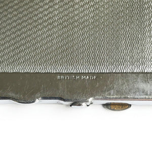 Handy little Deco chrome stamp case - SHOP NOW - www.intovintage.co.uk