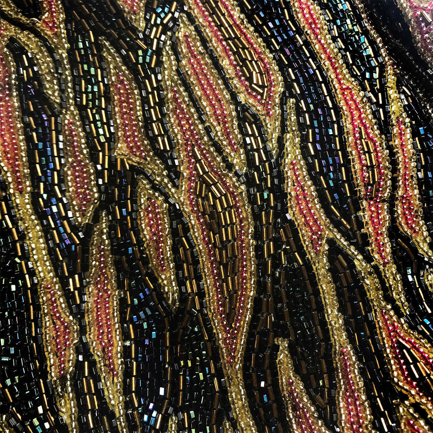 Vintage Striped Beaded Bag. Find this and other Beautiful Vintage Bags & Purses for sale at Intovintage.co.uk.