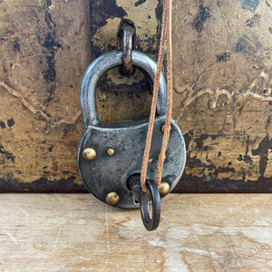 An Antique Strongbox with the most perfect patinated painted finish. It comes with its original lock and key. We're not sure that you'll find one better - SHOP NOW - www.intovintage.co.uk