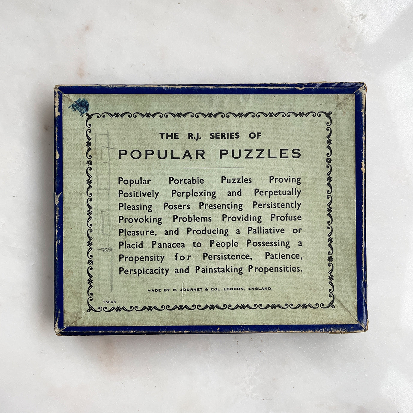 A Vintage TV Puzzle by R.Journet & Co. Shake the pieces of screen in to position on the screen of the TV. Hours of fun!  - SHOP NOW - www.intovintage.co.uk
