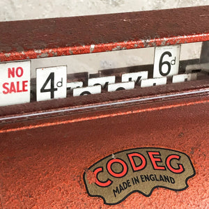 Codeg, children's toy cash tin plate cash register - SHOP NOW - www.intovintage.co.uk