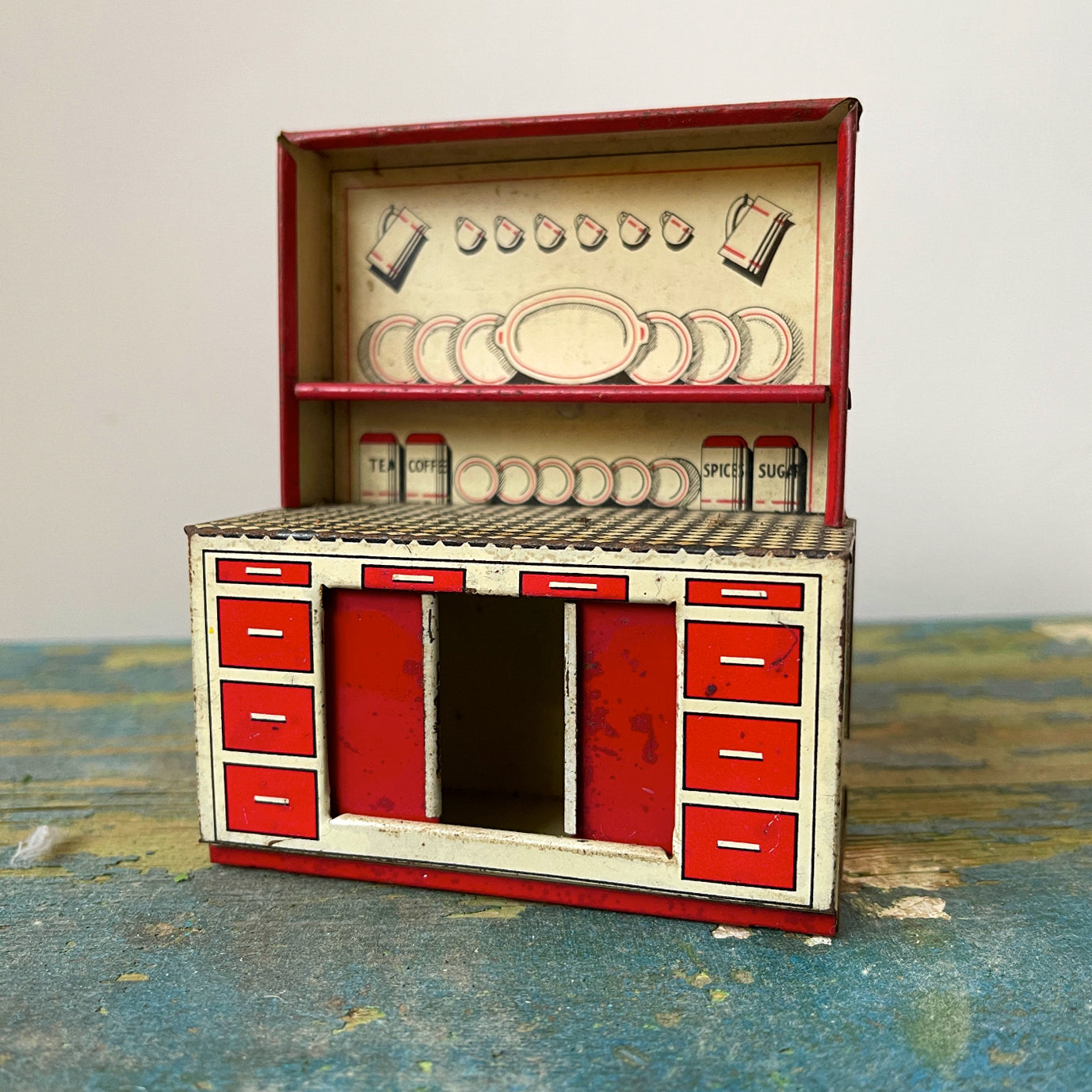 Vintage Tin Toy Kitchen