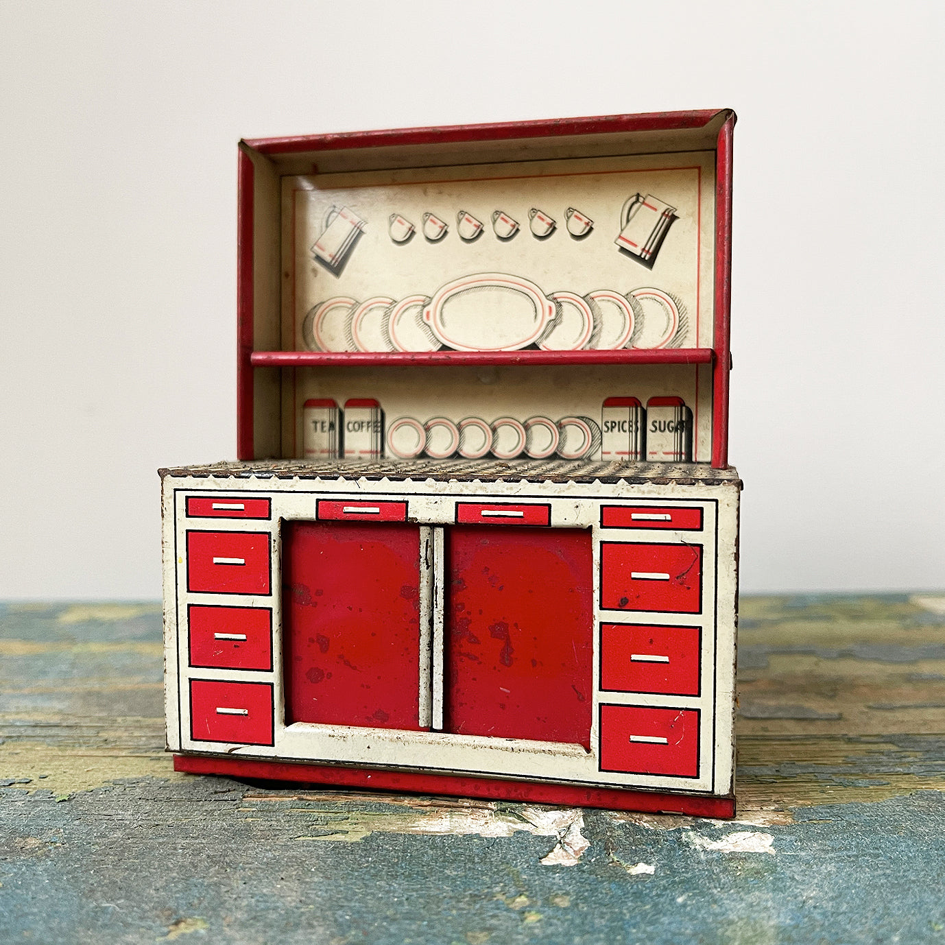 Vintage Tin Toy Kitchen