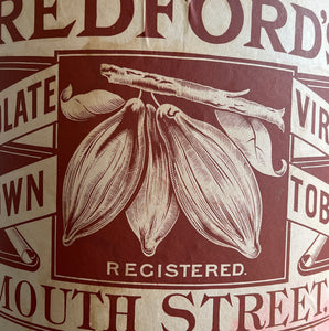 A Redford's of Exmouth St, Clerkenwell, London Tobacco Bin. This bin would have been used to keep the fresh tobacco clean and fresh for transport and storage within the Redford's London premises - SHOP NOW - www.intovintage.co.uk