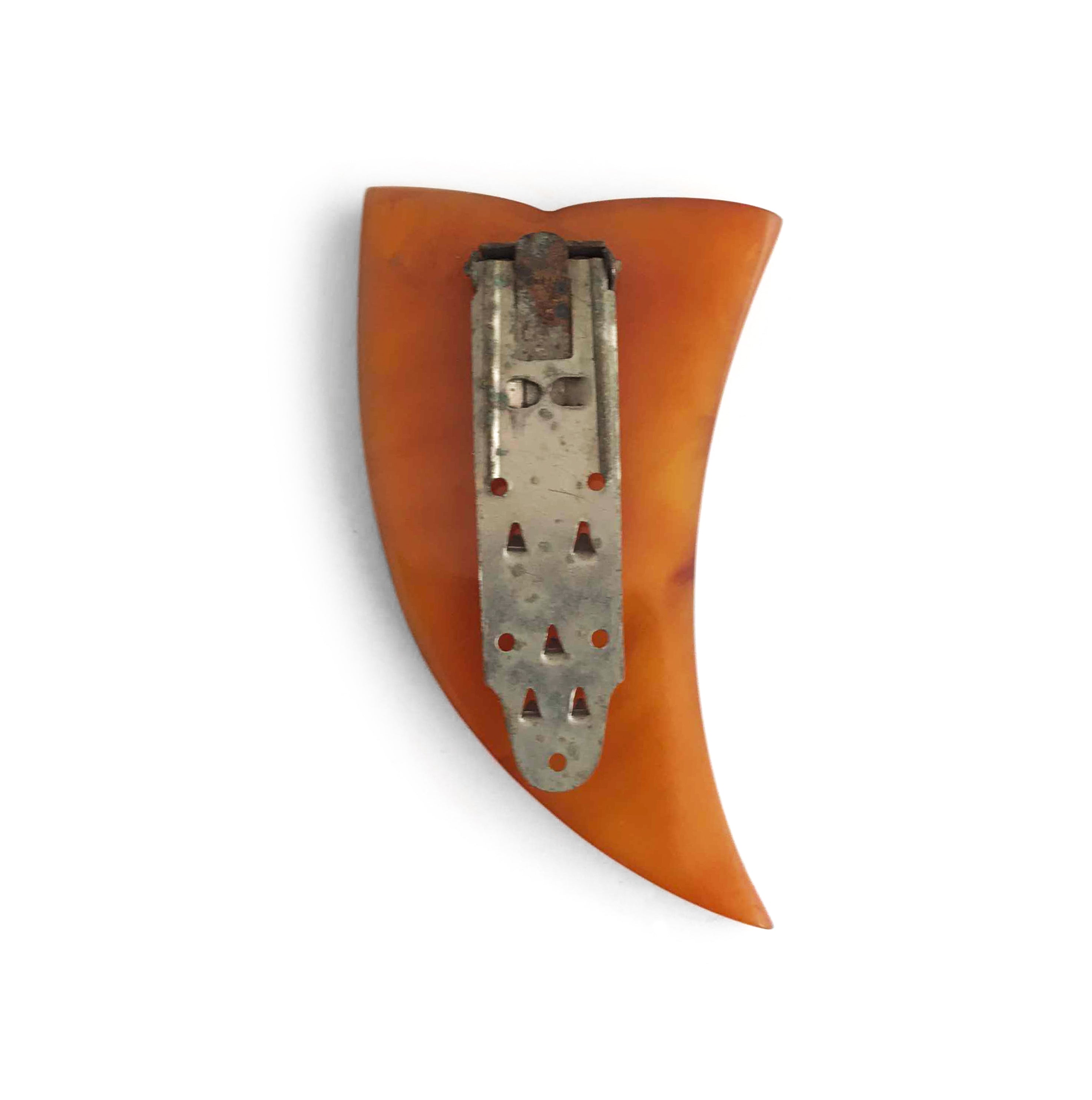 Vintage Deco Bakelite Clip / Brooch that oozes deco class - SHOP NOW - www.intovintage.co.uk