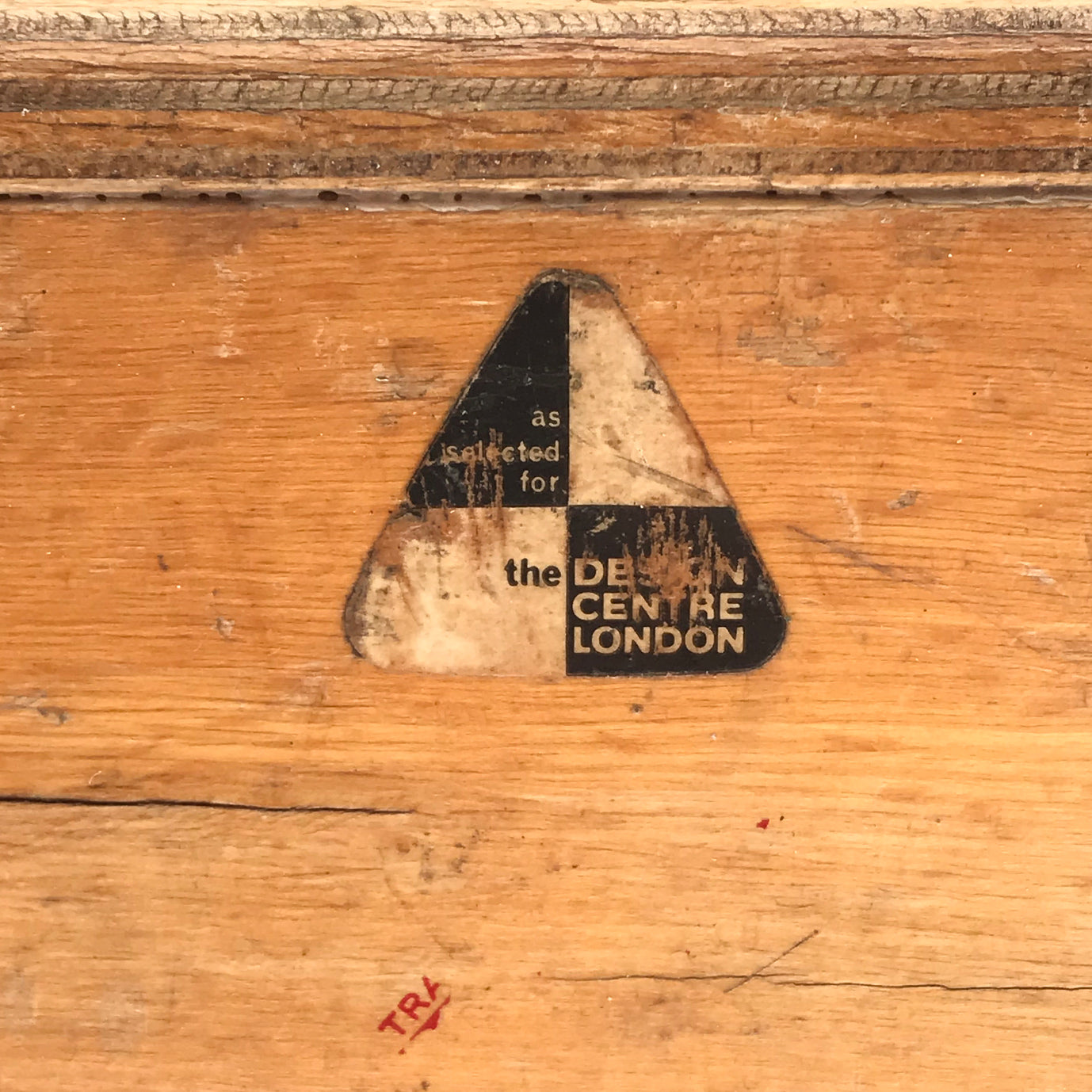Vintage 'Design Centre' Wooden Toy Train