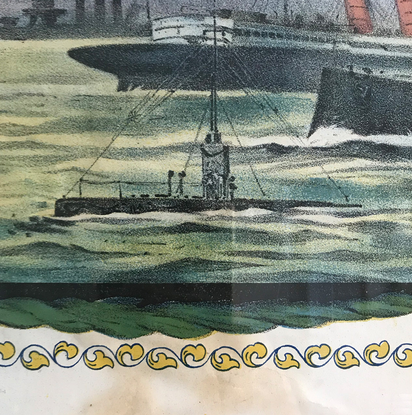 An Antique British Army WW1 Print