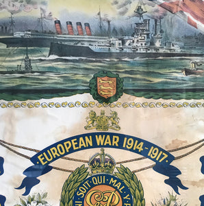 Antique British Army WW1 Print