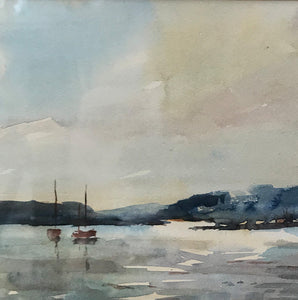 A Sidney Vale Watercolour of Lake Windermere