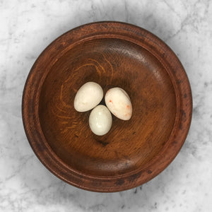 Antique Oak Table Bowl. Great size and shape with a beautiful warm colour. The profile of the bowl gives the bowl an age from around the 1930's - SHOP NOW - www.intovintage.co.uk