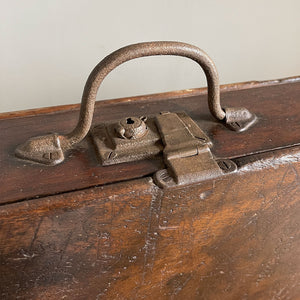 A charming & Naive Wooden Case with a fantastic time worn patina - SHOP NOW - www.intovintage.co.uk