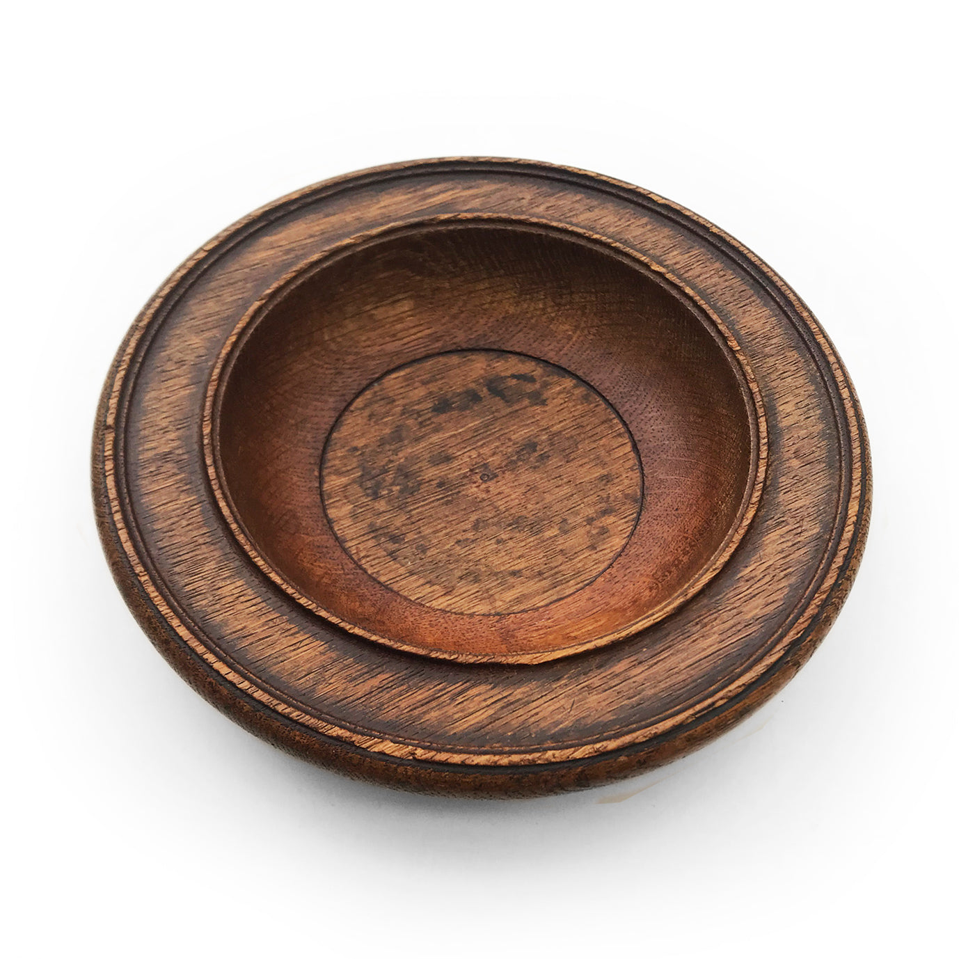 Solid oak church collection plate C.1930 - BUY NOW - www.intovintage.co.uk